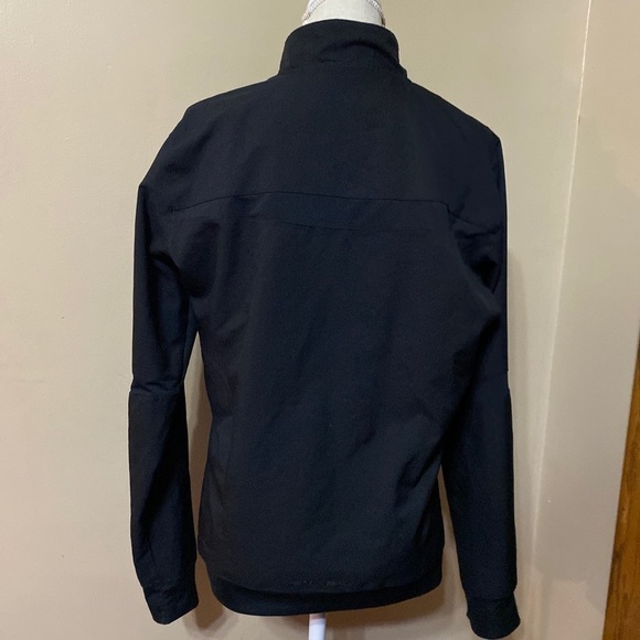𝅺under Armour Nylon Jacket Black Full Zip Size MD. - Picture 4 of 10